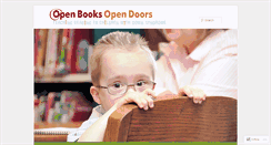 Desktop Screenshot of openbooksopendoors.com